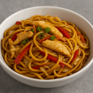 Nou! Noodles cu pui