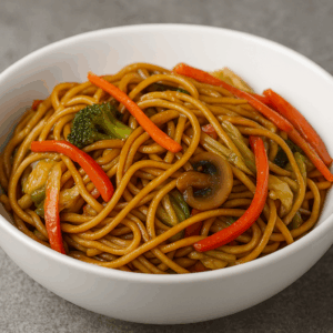 Nou! Noodles cu legume