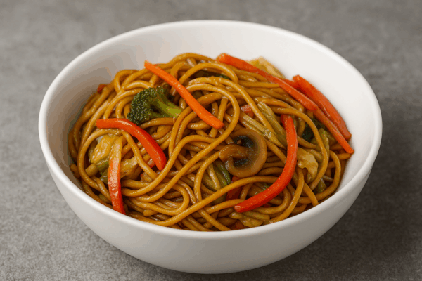 Nou! Noodles cu legume