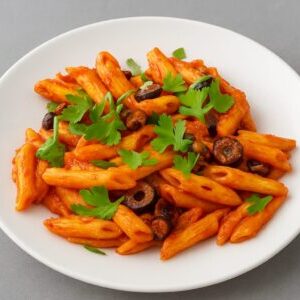 Penne/Spaghete cu masline de post