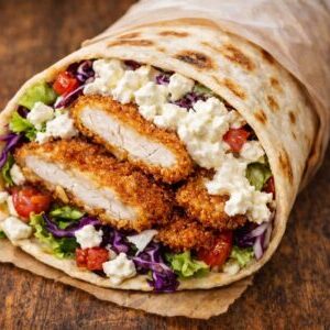 Nou! Snitel dublu cu feta