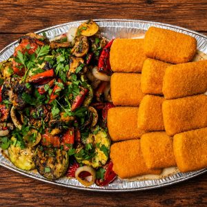 Nou!Platou legume & cascaval 4 persoane