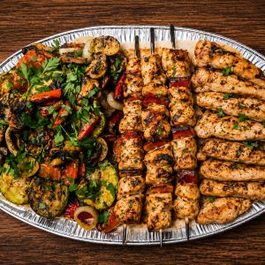 Nou!Platou legume & pui 4 persoane