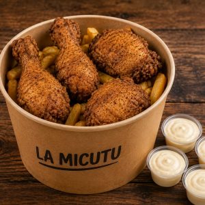 Nou!Bucket pui in crusta